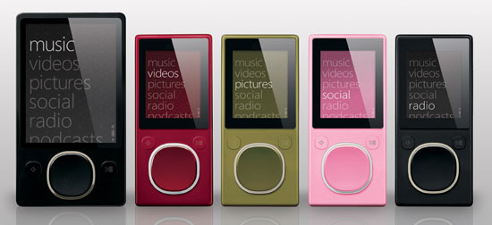 New Zunes